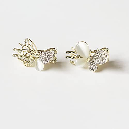 Elegant Butterfly Hair Clips for Women and Girls (2 Pcs)